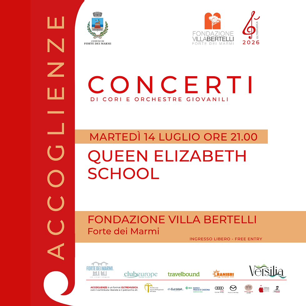 Queen Elizabeth School - Accoglienze 2026