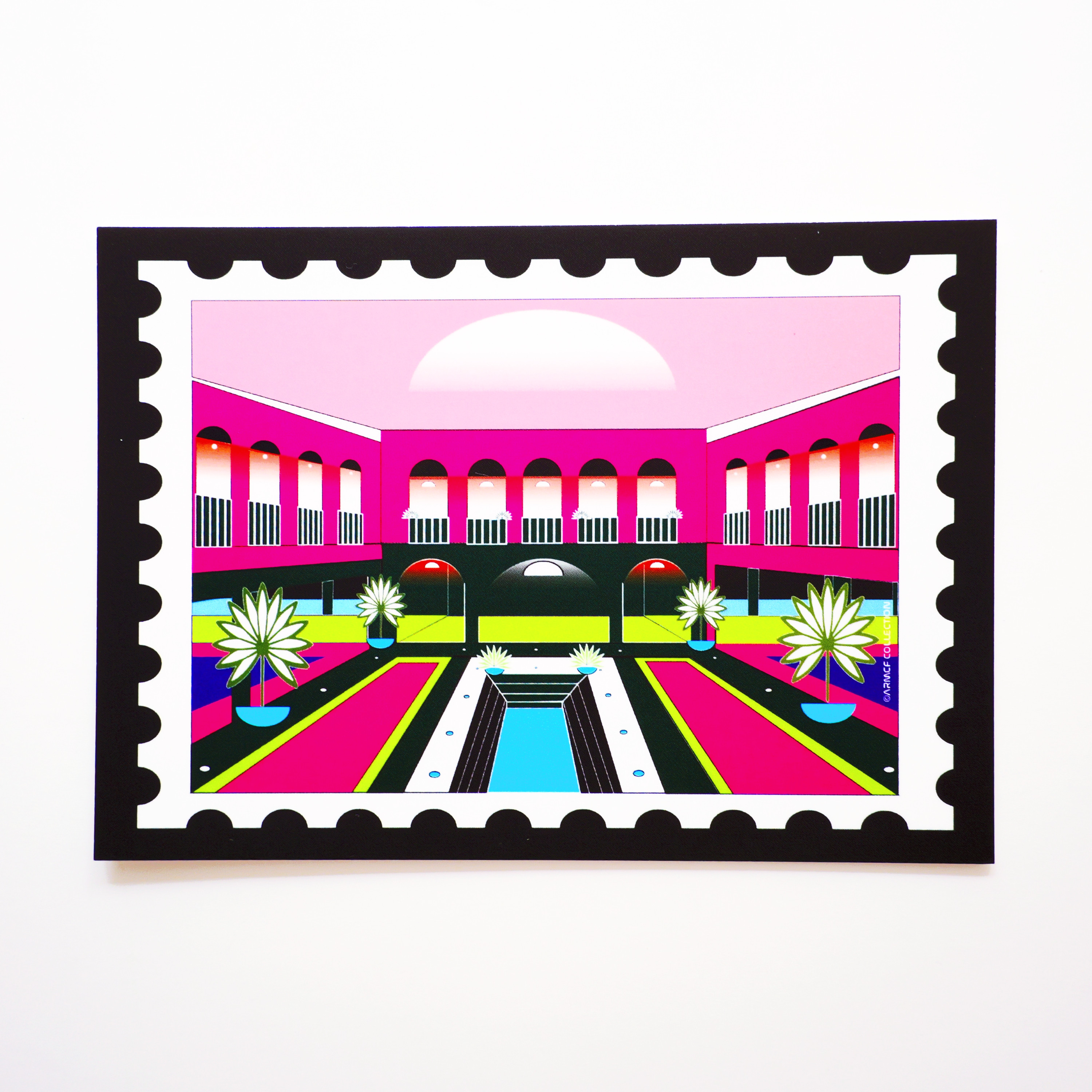 C6 Postcard: The Courtyards 01
