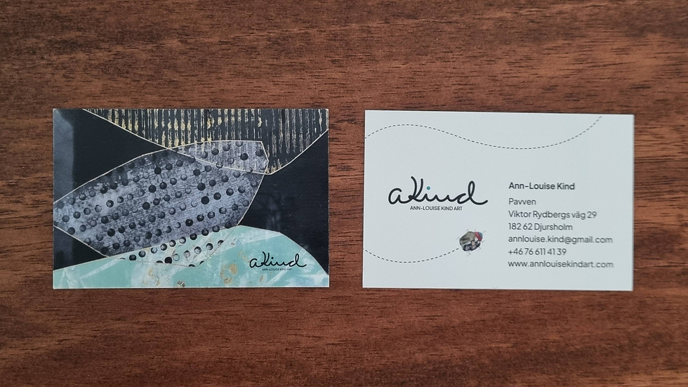 Business card design from My Own Marketing Team
