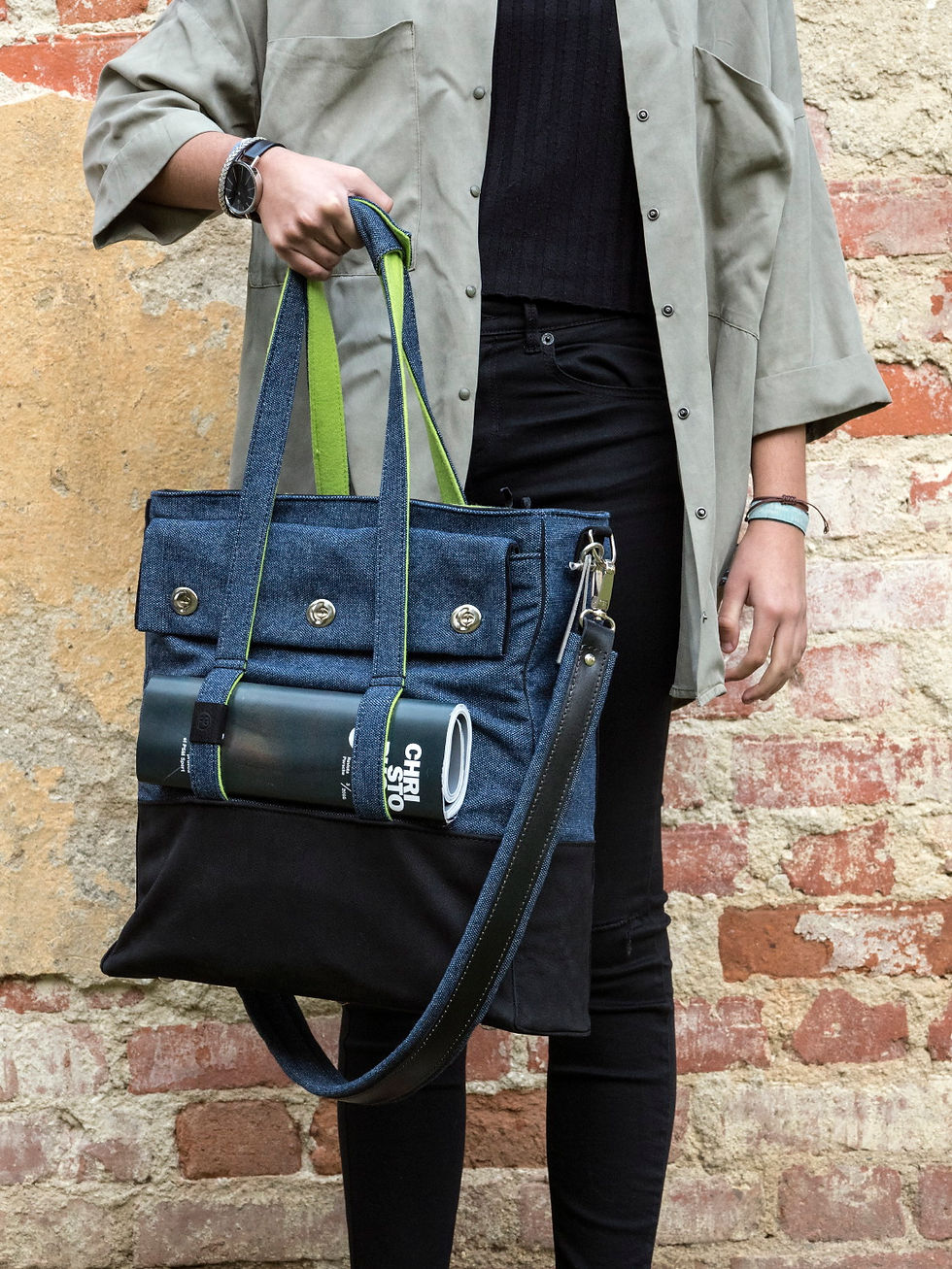 Thumbnail: CINECITTA JEANS TOTE BAG