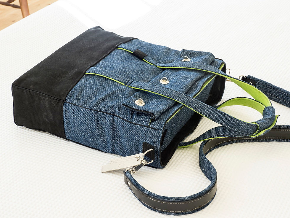 Thumbnail: CINECITTA JEANS TOTE BAG