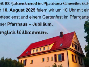100 Jahre Pfarrhaus Conweiler
