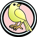 Logo Canari, rouge