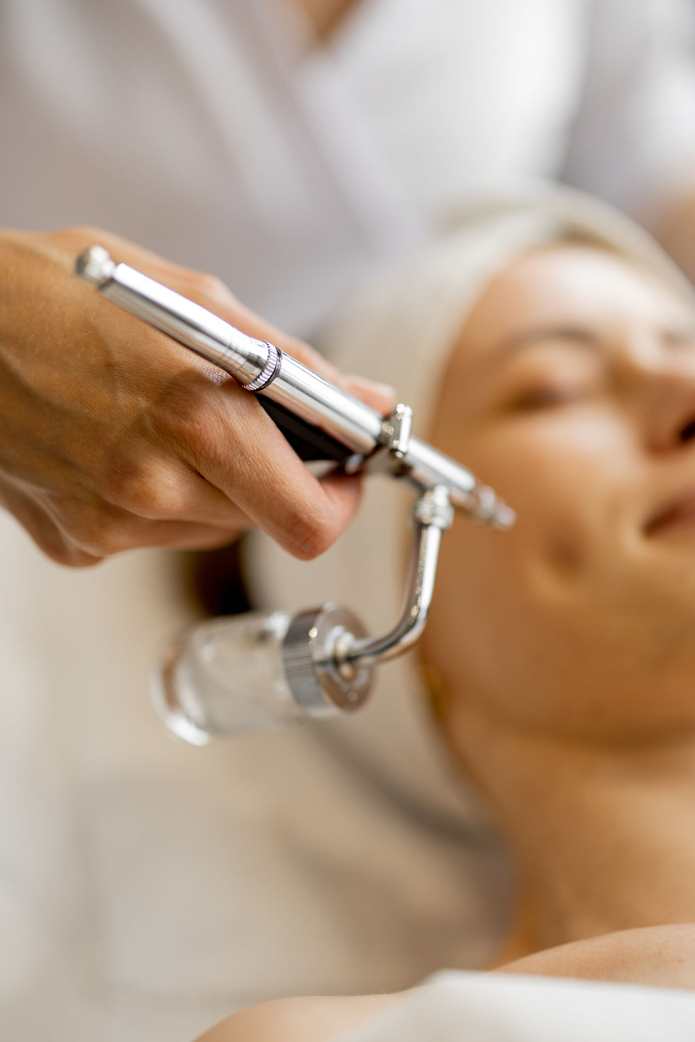 Oxygen facial