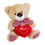 Miniatura: OSO LOVE VICHY CORAZON 21CM. 2 COLORES