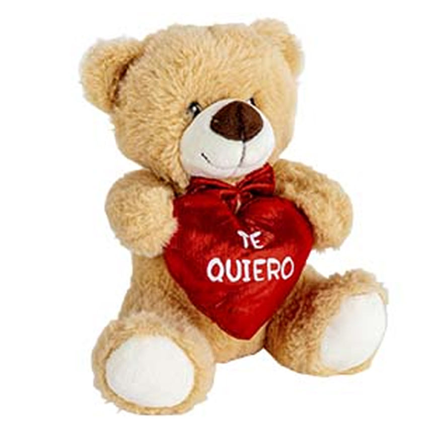 Miniatura: OSITO CHICO Y CHICA TE QUIERO 21CM. 2 COLORES