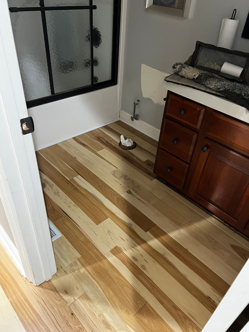 Bathroom Remodeling Tile and Wood/Vinyl Flooring Installation
