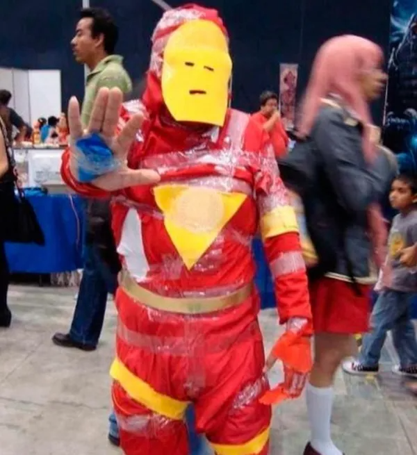 Bad cosplay outfit