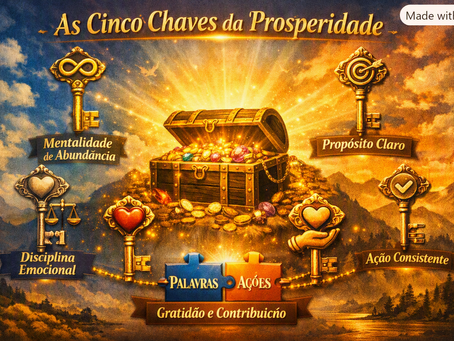💰 As Cinco Chaves da Prosperidade: Criando Abundância de Dentro para Fora
