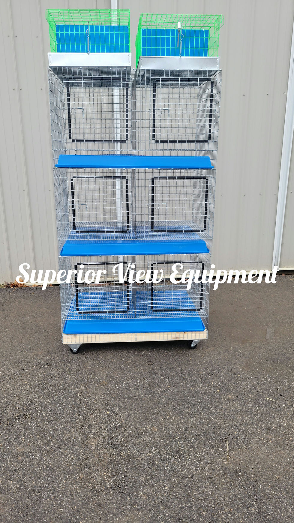 Thumbnail: Cage Base with 3in caster wheels