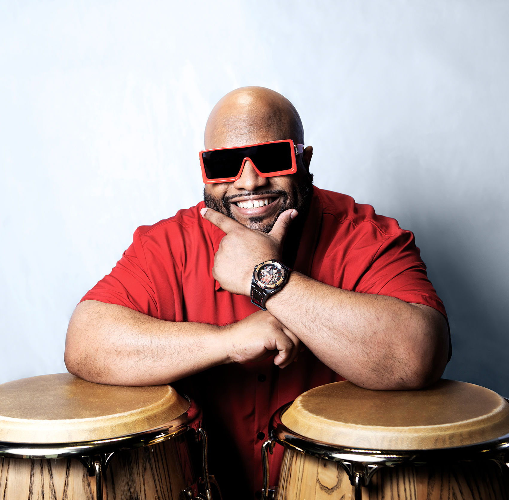 Chris Polanco Automatic Watch-46mm N23 Red