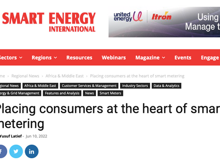 Article by Smart Energy International