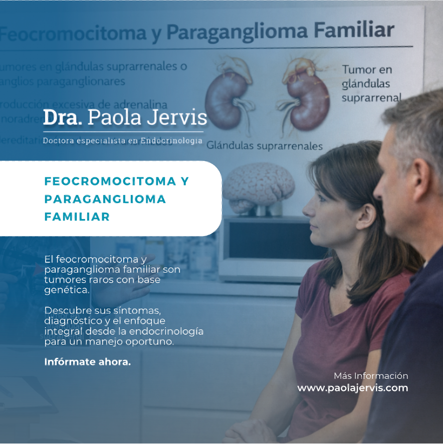 Feocromocitoma y paraganglioma familiar: genética, diagnóstico y manejo integral