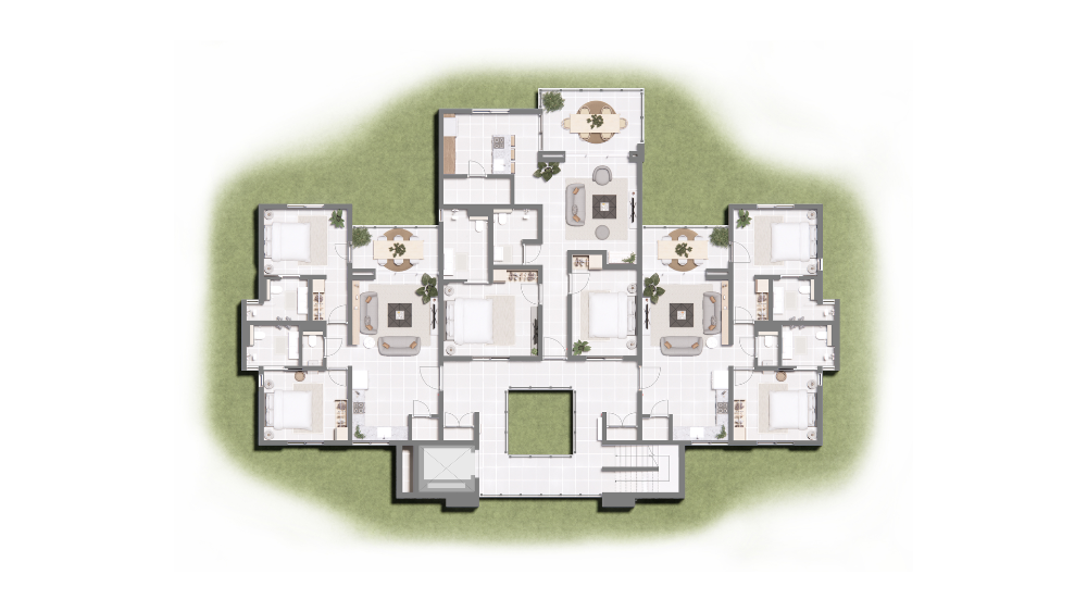Apartment in Koraal Tabak