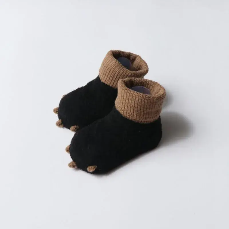 Thumbnail: New Cute  Autumn and Winter Newborn Socks Casual Warm Baby Foot Sock