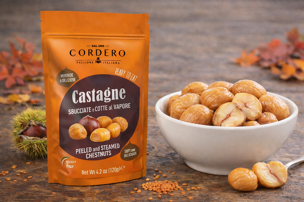 Miniatura: Castagne Cotte al Vapore senza Glutine 120 g