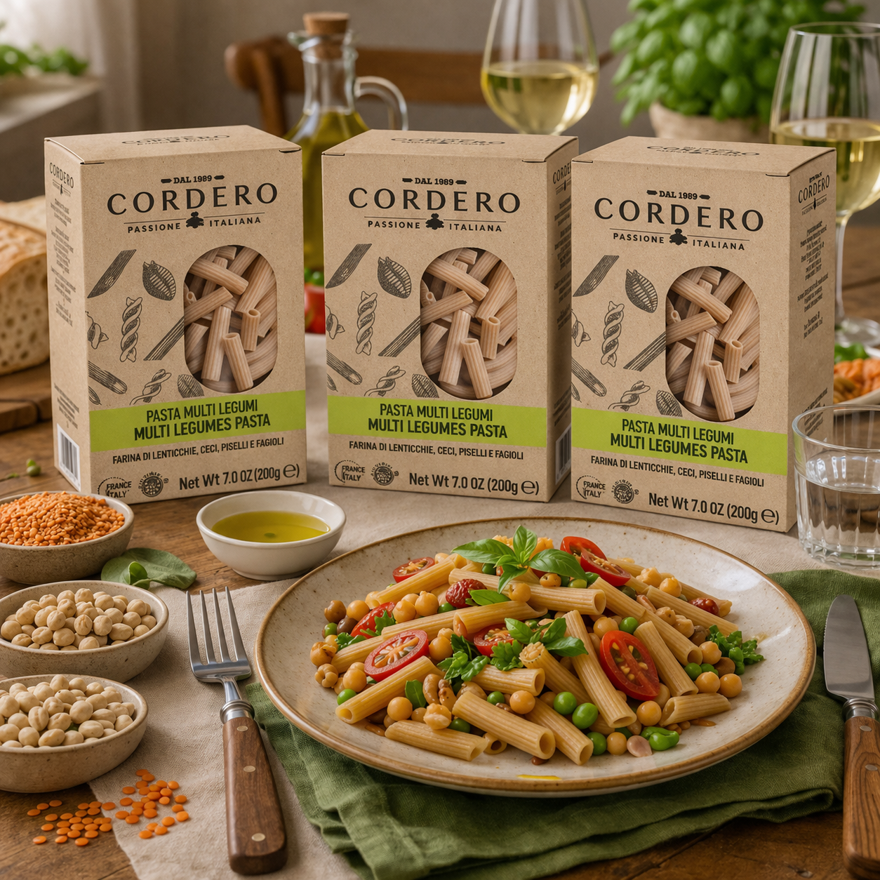 Box degustazione di pasta multilegumi 200gx3