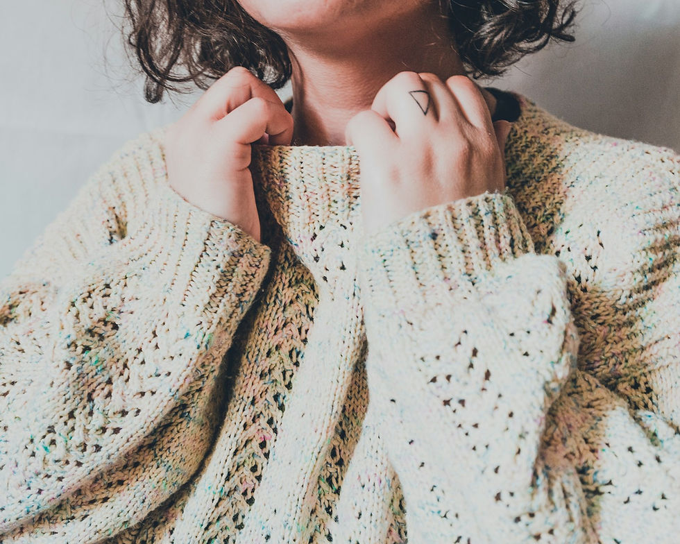 How to Style a Cream Knit Sweater Without Looking Flat