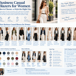 Business Casual Blazers Style Guide