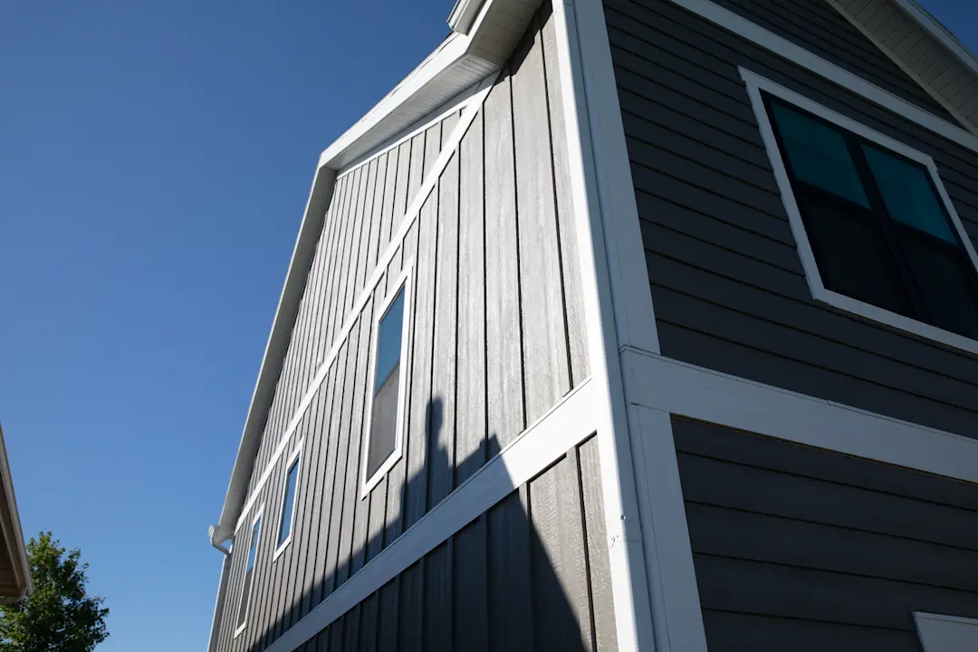 board and batten, and lap siding
