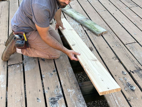 Deck board replacement