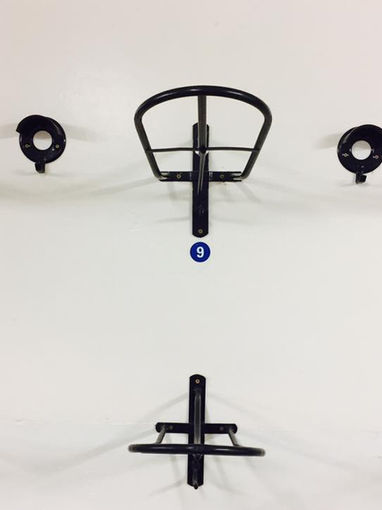 Tack room saddle racks