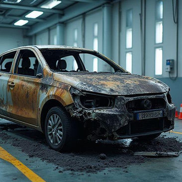 Foco do incêndio em veículo — guia prático para avaliação estrutural, laudo de recuperabilidade, reclassificação, responsabilidade técnica e detecção de fraudes