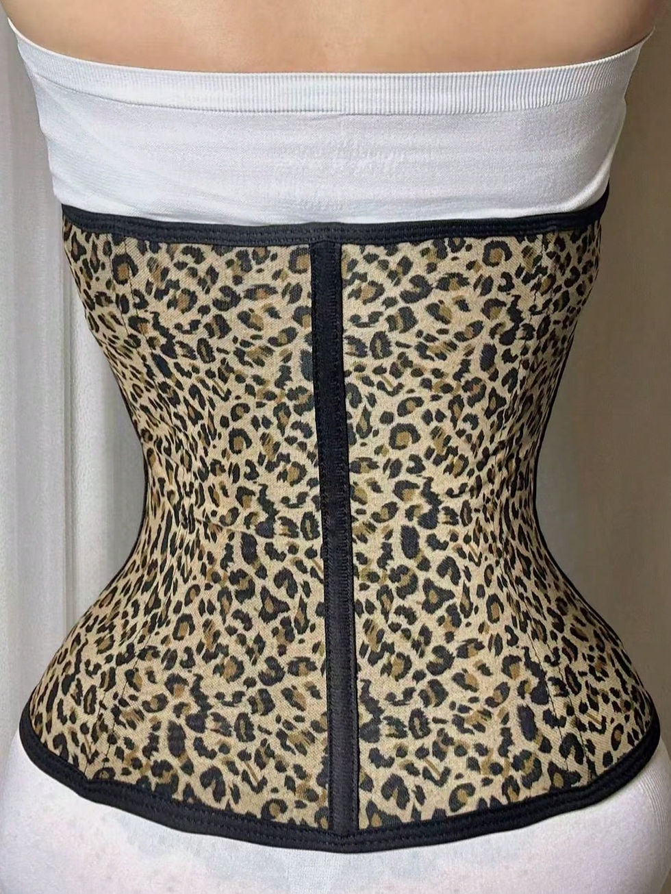 Miniatura: Faja reductora con cierre y estampado