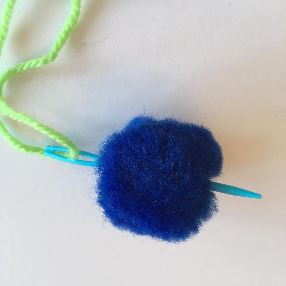 Thumbnail: Sunflower Pom Pom Garland