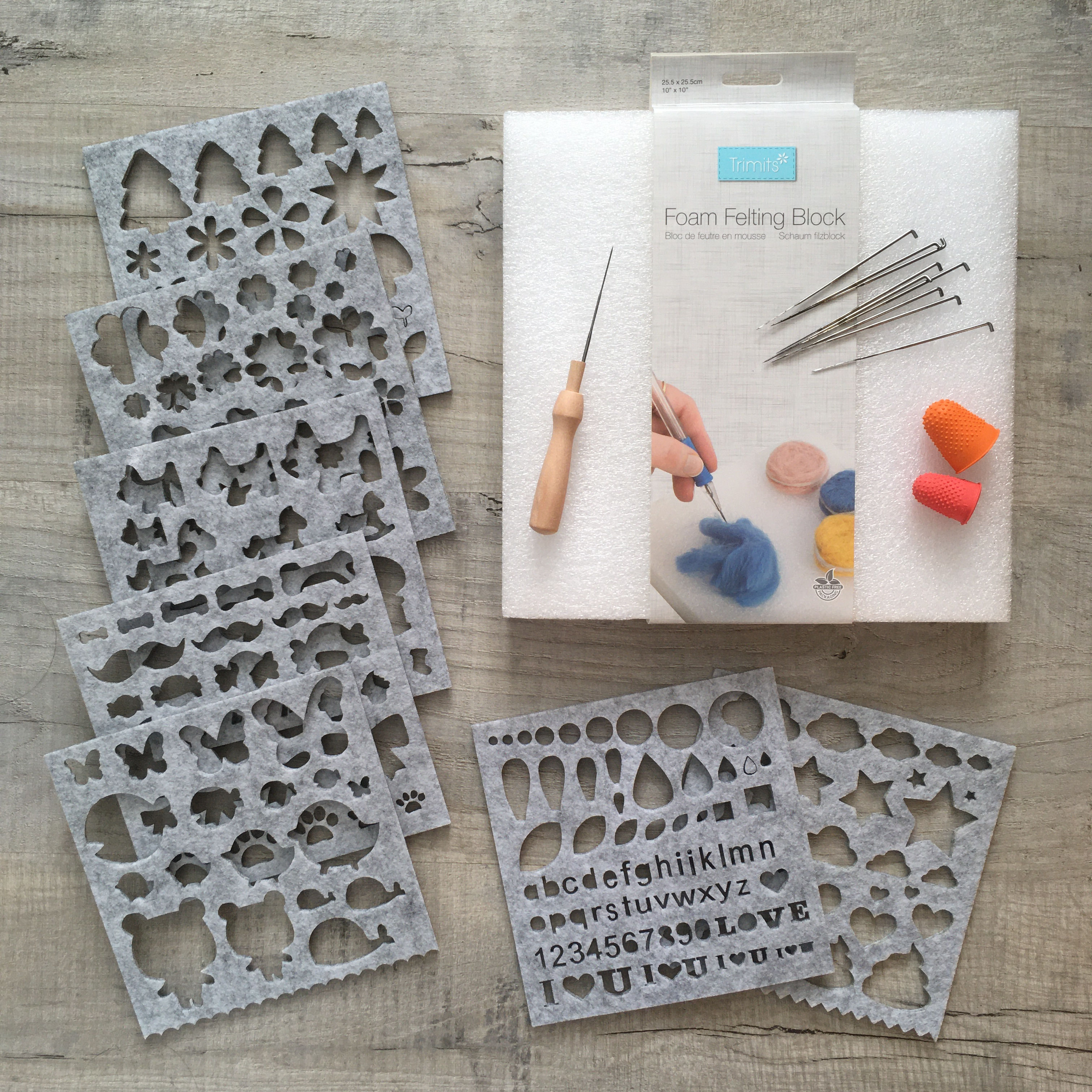 Needle Felting Equipment Kit