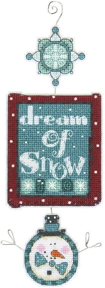 Thumbnail: Counted Cross Stitch Ornaments: Whimsical Signs
