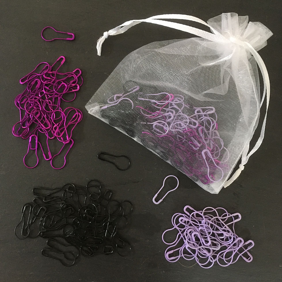 Thumbnail: Stitch Markers | Purple Mix