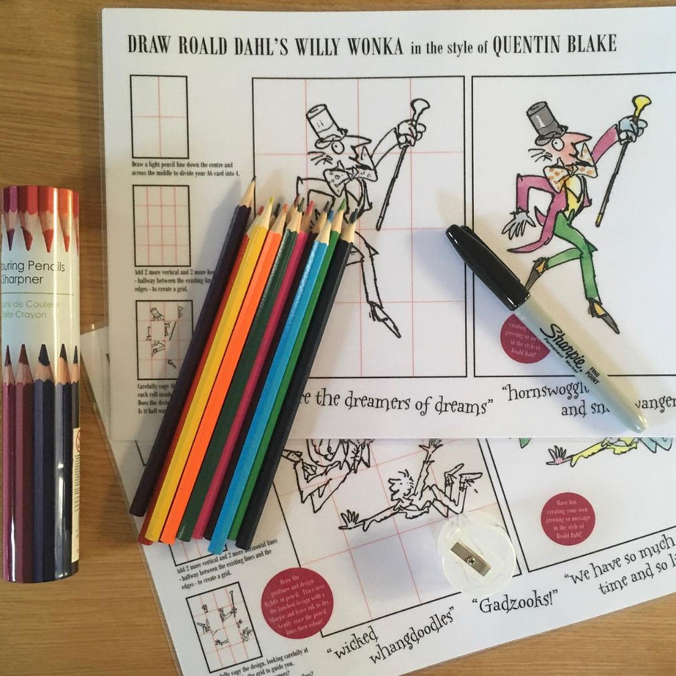 Thumbnail: Roald Dahl Creativity Kit - Willy Wonka