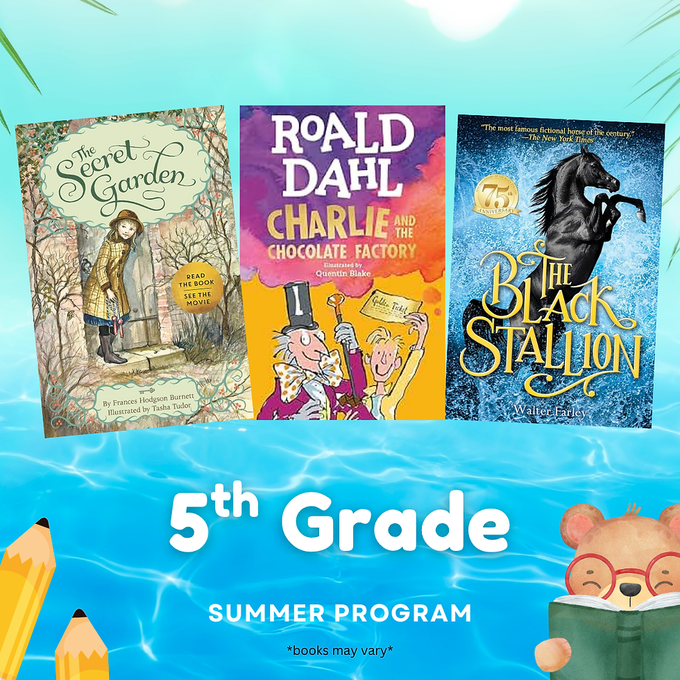 Thumbnail: 5th Grade Summer Enrichment Kits