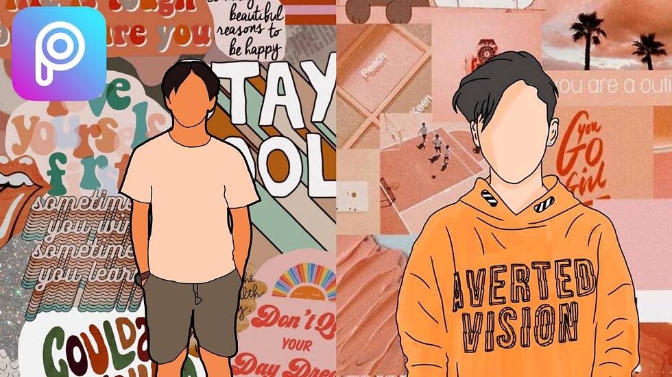 cartoon shooting phones