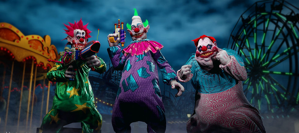 Mattel's Shorty doll, inspired by Killer Klowns from Outer Space, introduces a cult classic to the new generation