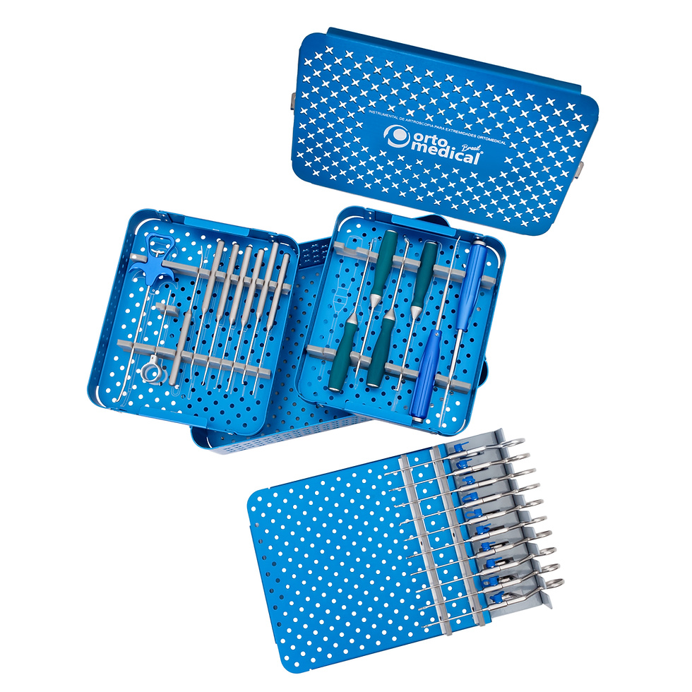 Miniatura: Instrumental para Artroscopia de Extremidades OrtoMedical Brasil