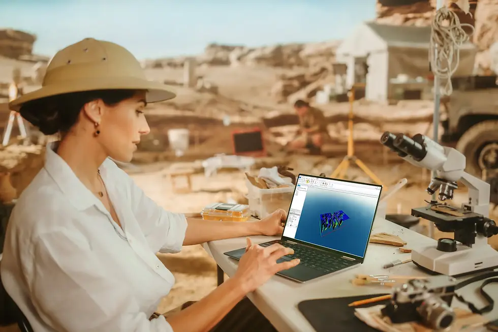 3D PolarWave Data TreasureHunter3D DronerOVer