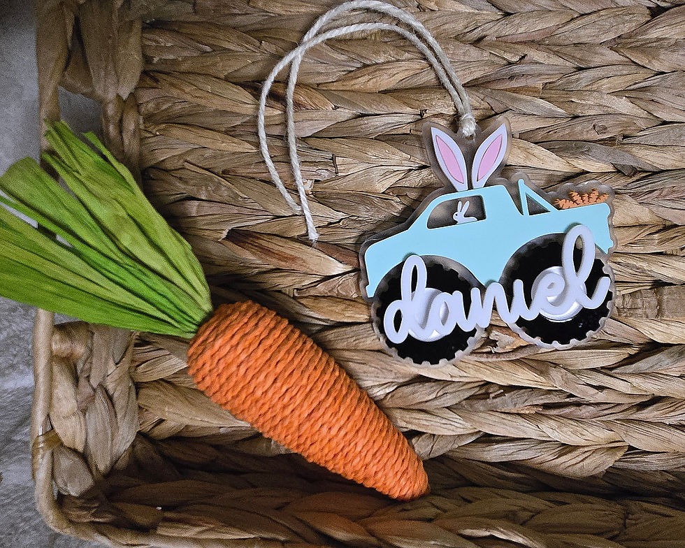 Thumbnail: Monster Truck Bunny Tags
