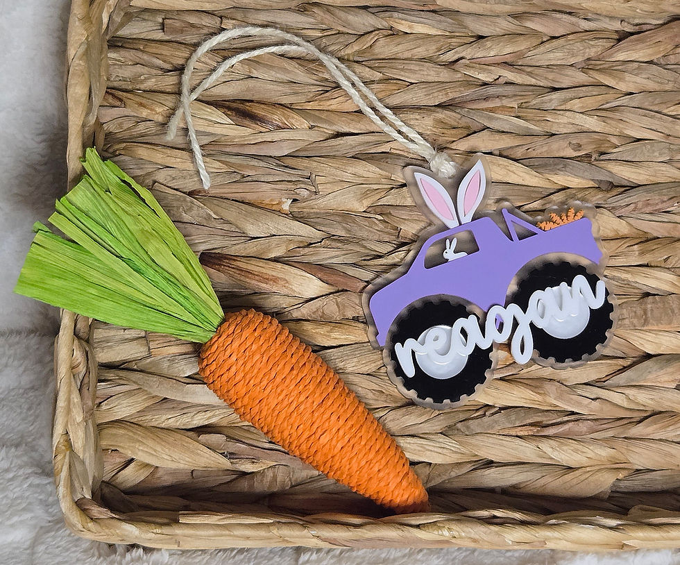 Thumbnail: Monster Truck Bunny Tags