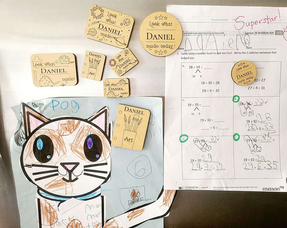 Thumbnail: Custom Artwork Magnets Set of 2