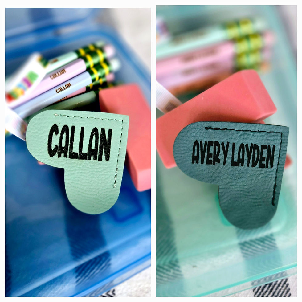 Thumbnail: Personalized Pencil Case Set