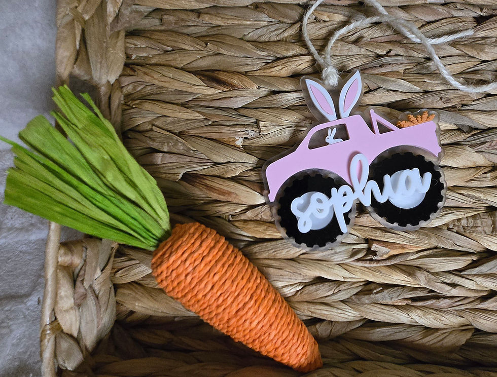 Thumbnail: Monster Truck Bunny Tags