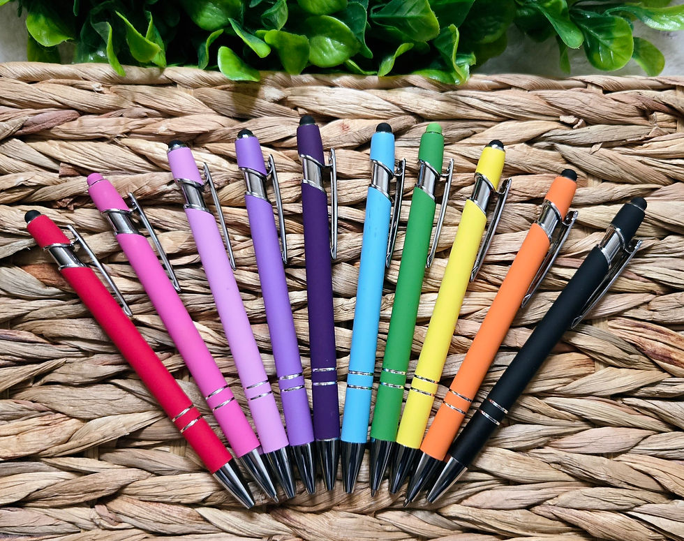 Thumbnail: Sticky Note Holder with Pen Personalized for Teacher Gift