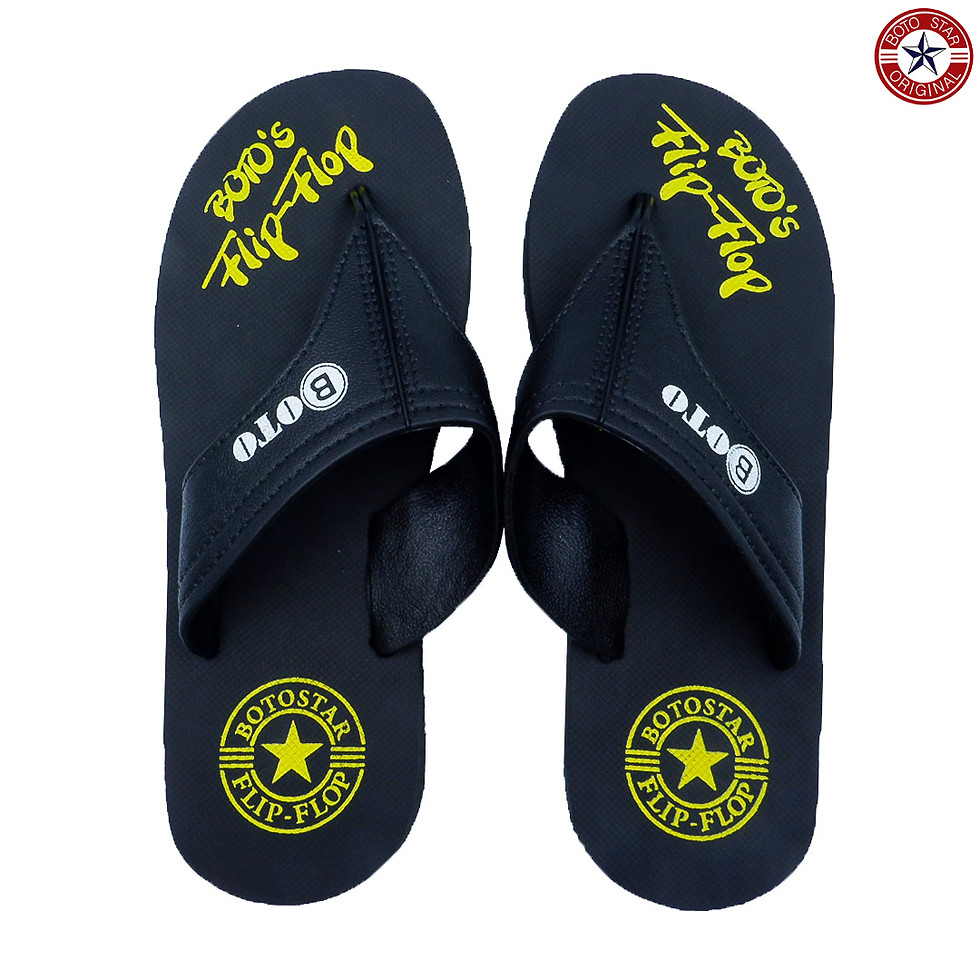 Thumbnail: 5หู Flip Flop พื้นดำ