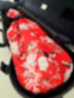 Thumbnail: Viola Bag Cherry Flowers & Butterflies
