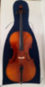 Thumbnail: Cello Bag Dark Blue Paisley
