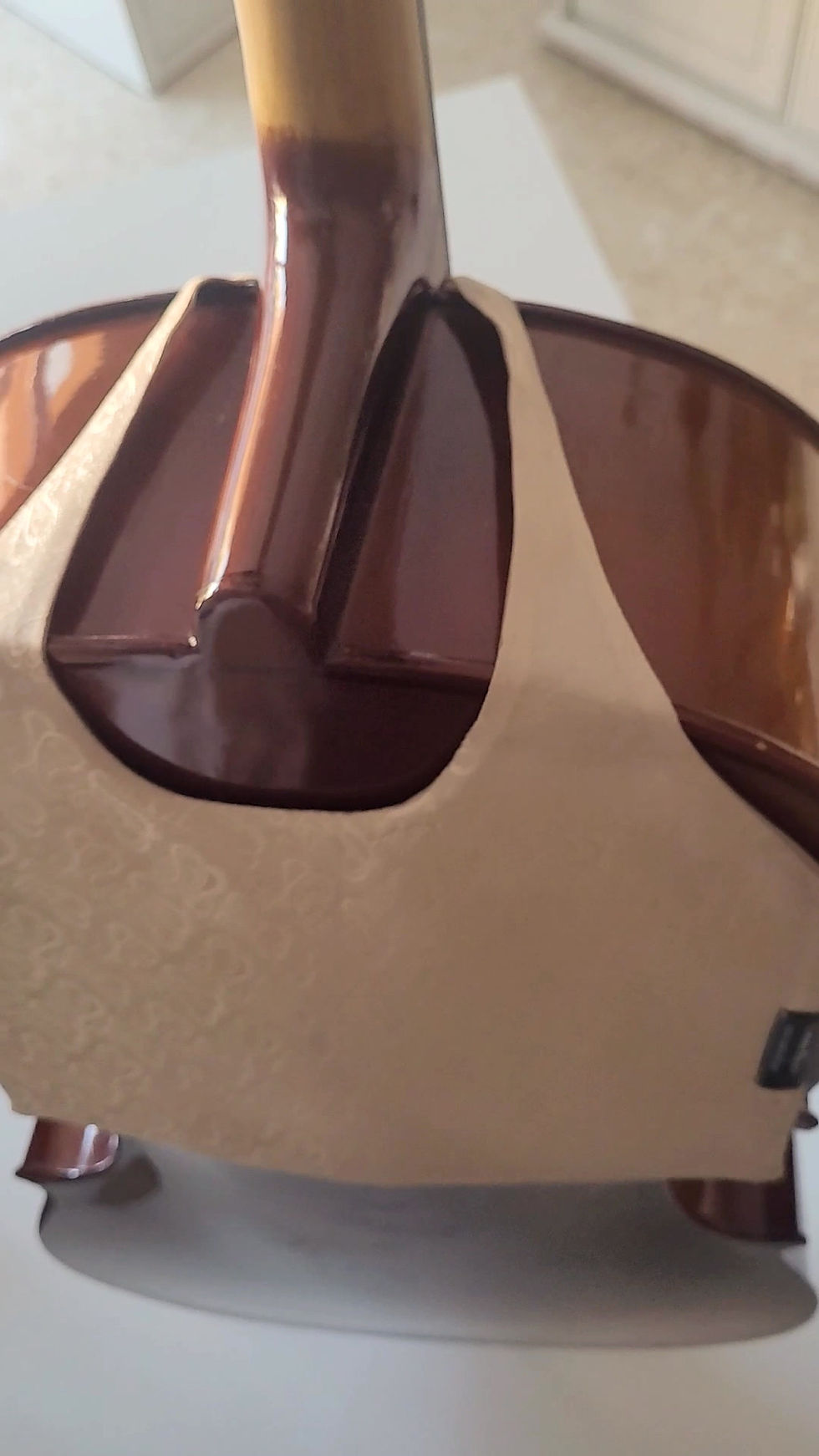 Thumbnail: Cello Bib Beige Paisley