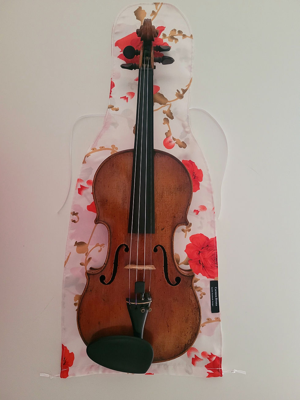 Thumbnail: Violin Bag Red Spanish Roses