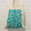 Thumbnail: Mint flower Tote bag